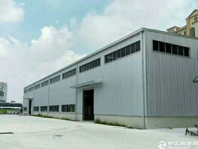 实在原房东新建6米钢构厂房面积实量适合小加工仓库等行业