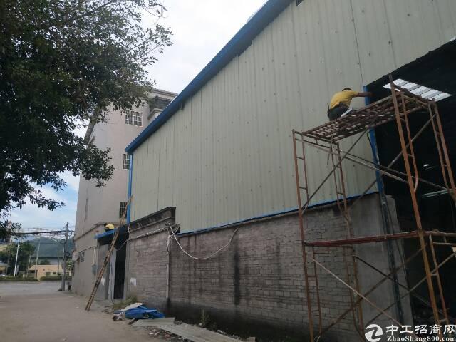 惠州市新建成钢结构厂房出租仓库出租价格便宜