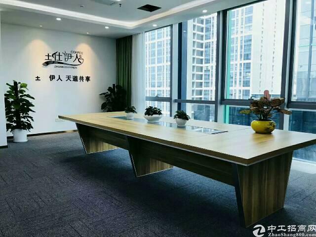 (出租) 福永集创码头写字楼直租 观湖景大小可分租 带精装修