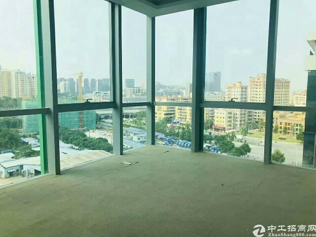(出租) 福永集创码头写字楼直租 观湖景大小可分租 带精装修