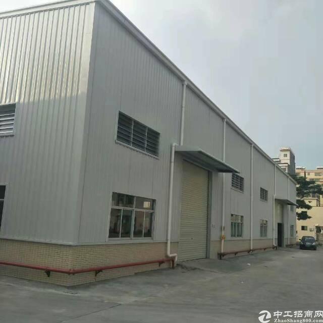 惠州博罗龙溪原房东面积实量6米单一层厂房仓库能进货柜
