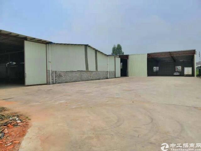 惠州博罗龙溪原房东面积实量可分租6米单一层厂房仓库能进货柜