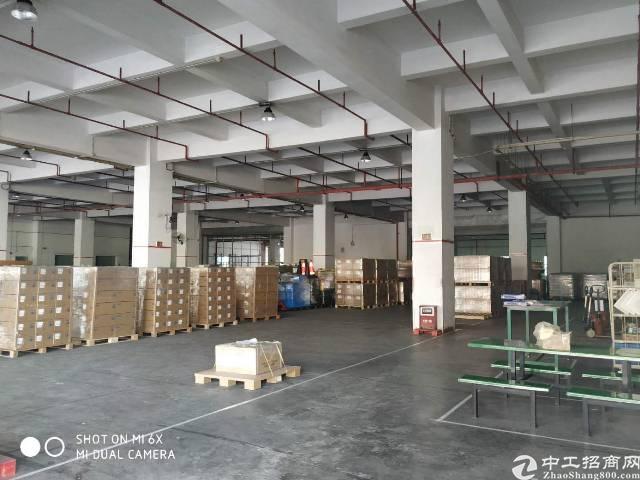 惠州新出标准仓库出租每层3500平米带卸货平台