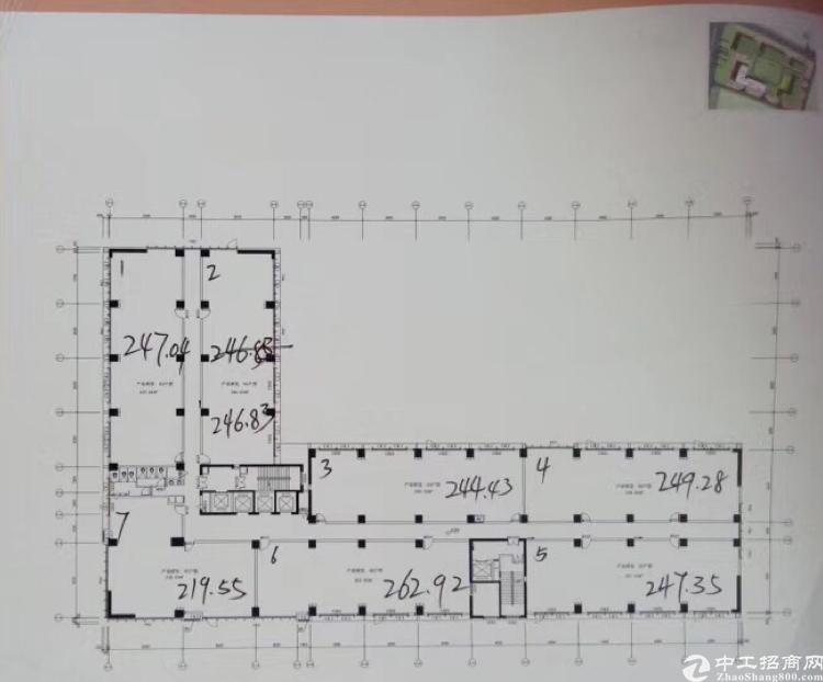 松岗汽车站附近全新红本写字楼50年产权出售独立红本可按揭首付