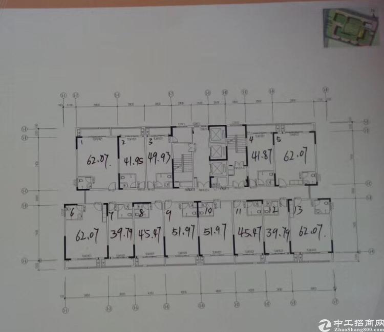 松岗高速出口开发商全新写字楼200平起独立红本50年产权可按