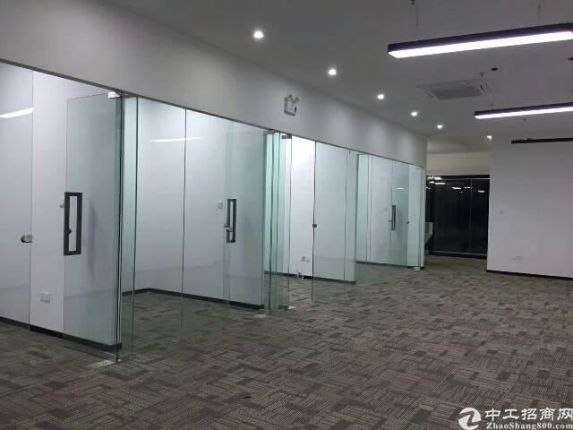 宝安大道边上原房东写字楼带装修50平起租