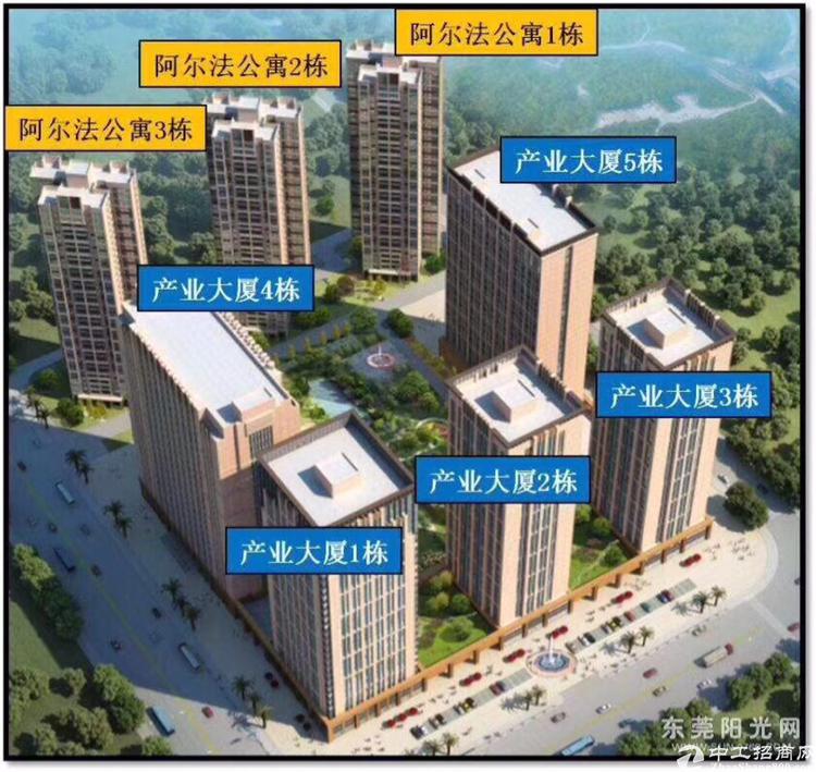 深圳东莞开发商写字楼厂房出售可分割分层或整栋独立红本50年产