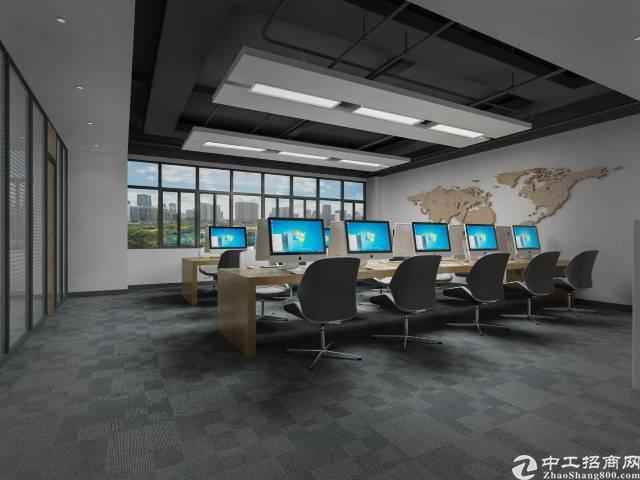(出租)西乡固戍地铁口甲级装修办公室使用楼宇智能化,采光好
