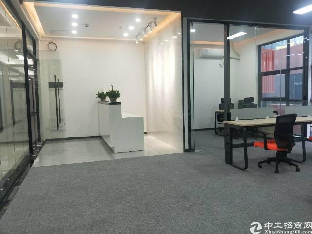 西乡固戍地铁口3+1精装写字楼247平出租