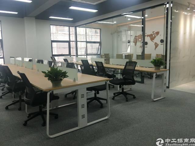 西乡固戍地铁口3+1精装写字楼247平出租