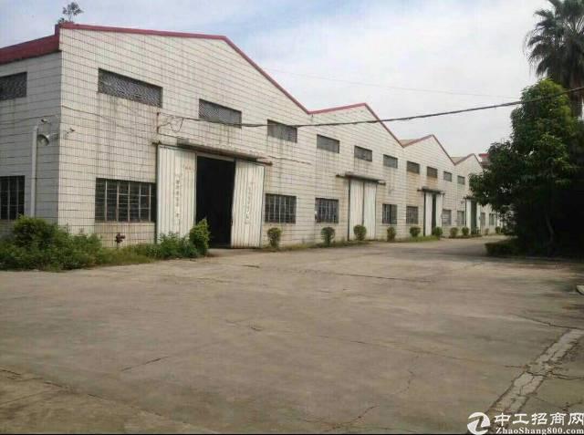 （出租）深圳光明红本独院钢构6800平米物流仓库
可分租