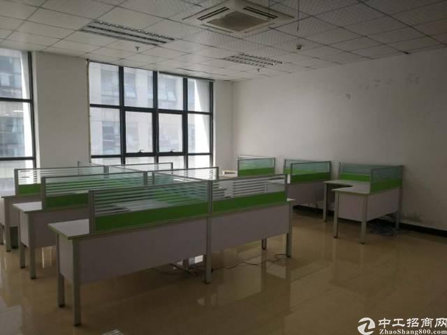 洪浪北地铁站附近精装修写字楼100平起