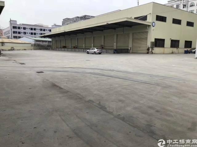 深圳宝安国际机场隔壁新出1楼标准物流仓库2300平