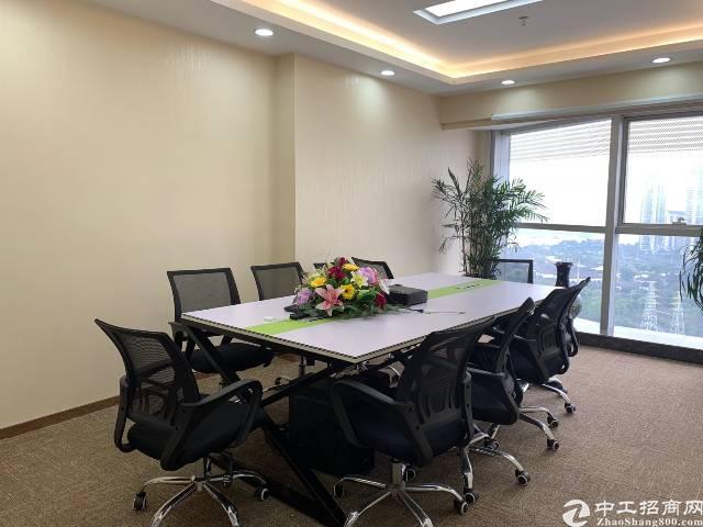 天河区一线江景高层5+1格局豪装办公室转租