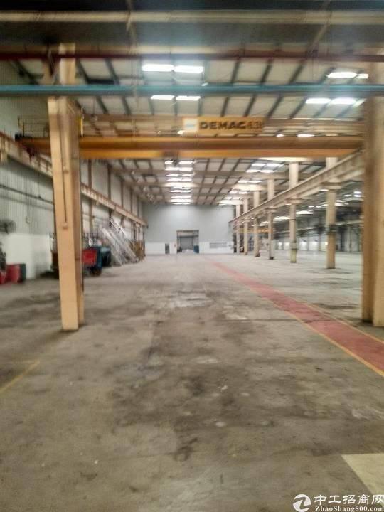 广州市黄埔开发区东区新出高台仓库15000平米物流仓库出租。