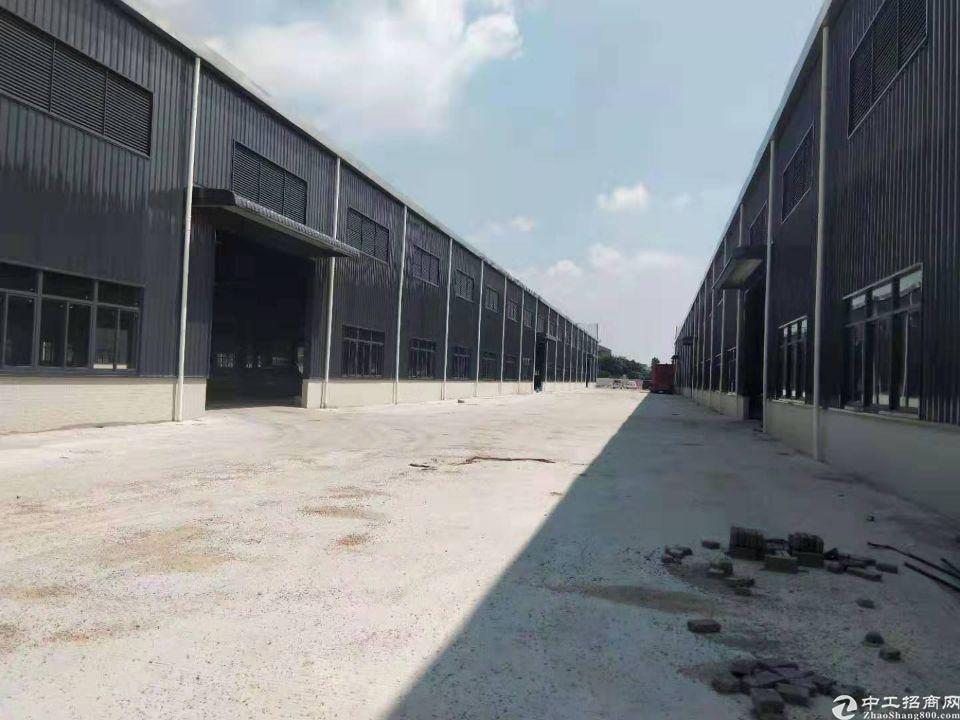佛山南海区工业区独院全新钢结构仓库厂房出租，证件齐全