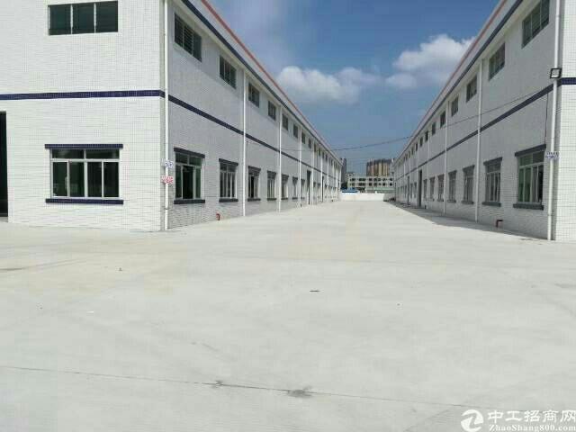 博罗县龙溪镇新出标准厂房，可做五金注塑电子工艺品仓库