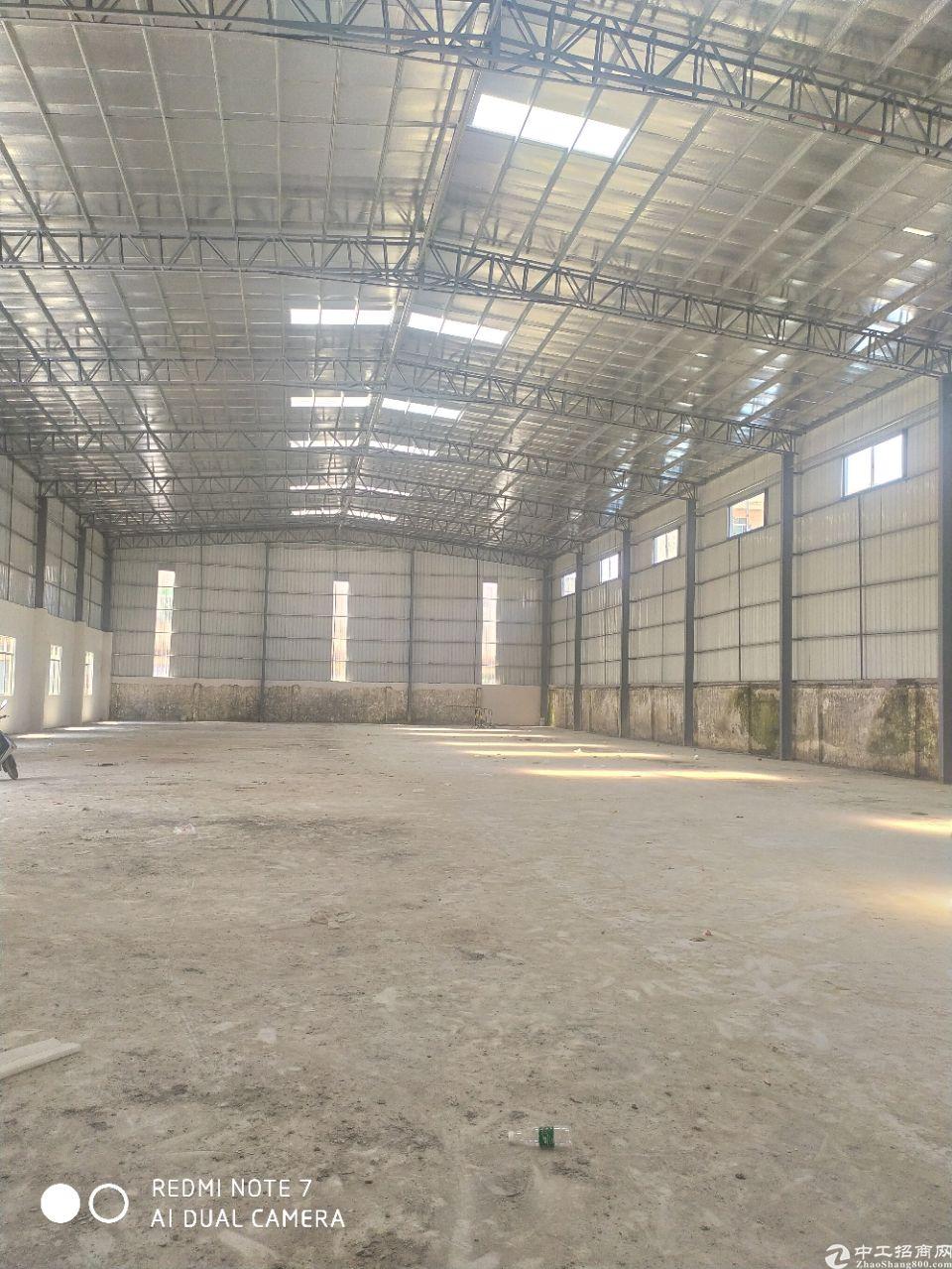 广州市增城区新空出单一层钢构厂房仓库2300平方