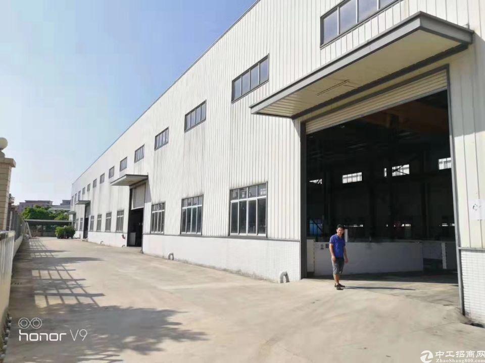 江高镇成熟工业区单一层厂房仓库5500平方米出租现成装修