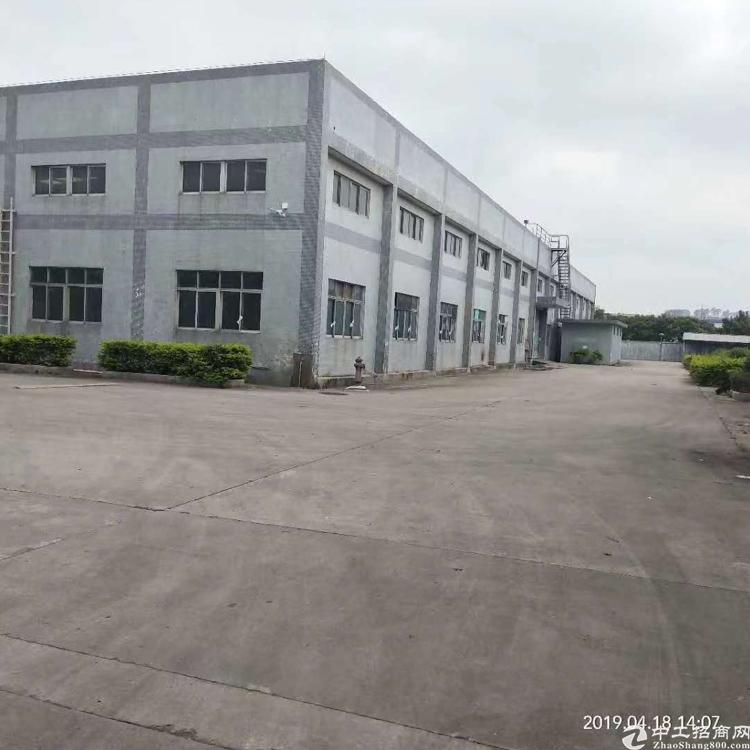 黄江镇有独院9000平米，可分租，带卸货平台物流和仓库优先招