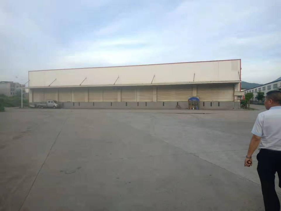 谢岗镇新出独栋钢构厂房，带卸货台，可做物流仓库