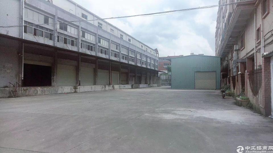 平湖华南城物流园一楼带卸货平台2500平方米仓库出租