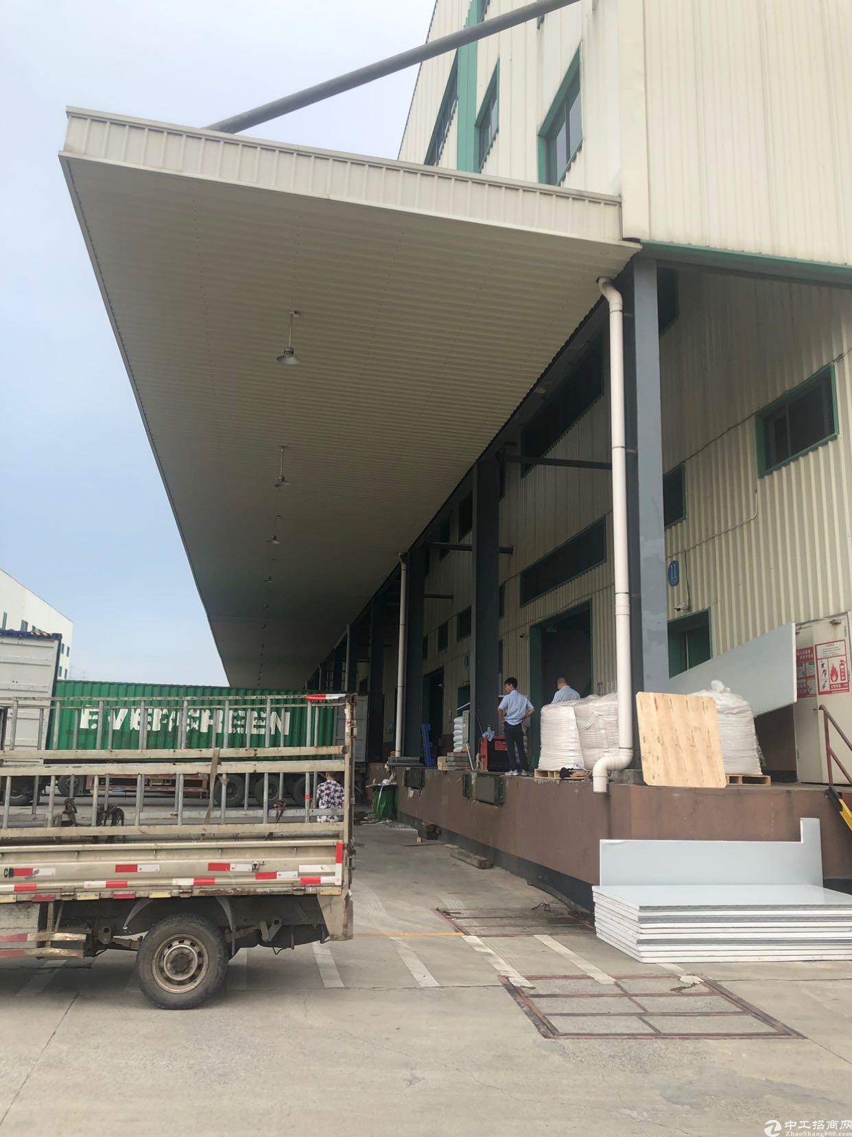 广州黄埔开发大道旁物流园3800㎡仓库出租带装卸台层高9米