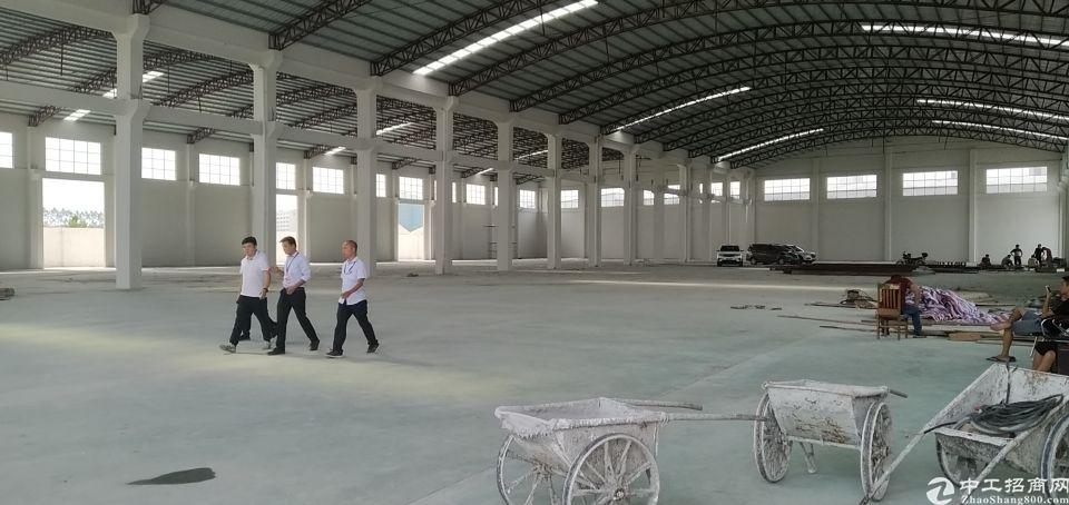 （招租）黄埔永和开发区新建钢构厂房3600方，可做短租仓库