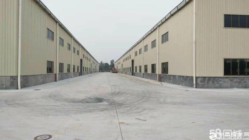 （招租）黄埔永和开发区主路边钢构物流仓库6000平，可短租。