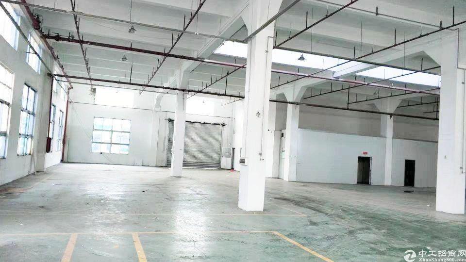 广州黄埔标准一楼厂房仓库1350平高度6米可生产可办公出租