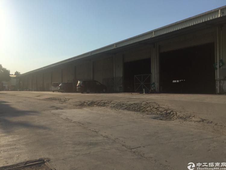 观澜福民新出单一层厂房空地大适合物流仓库面积6000平米