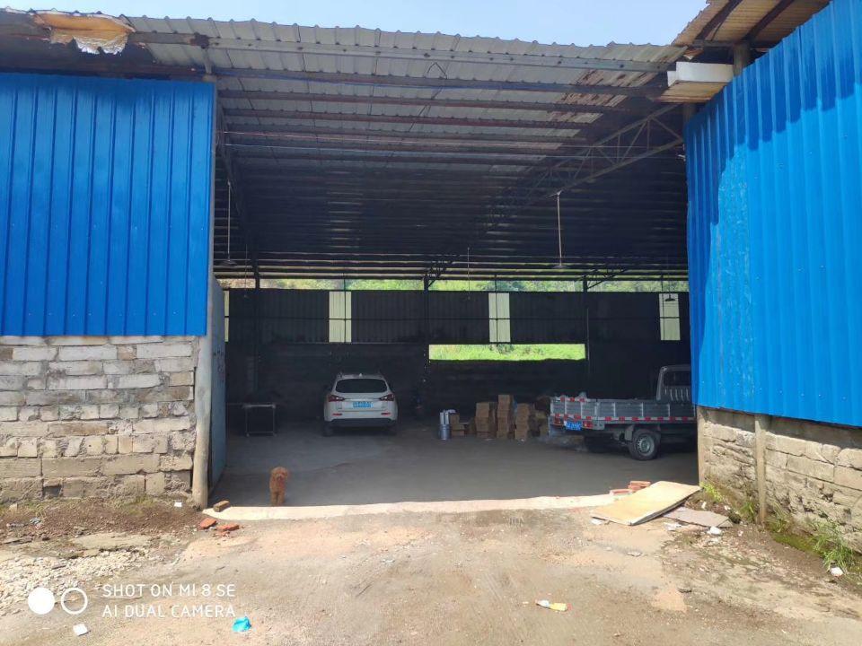 花都区炭步镇华岭村工业区出租独栋钢结构厂房仓库，可以小污染。