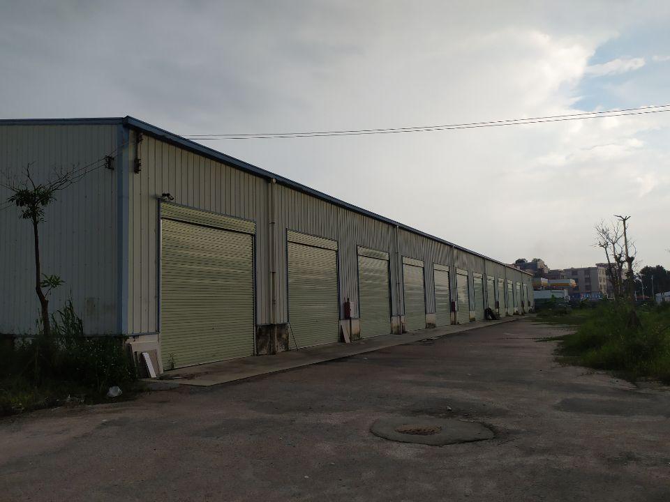 狮岭镇芙蓉大道7500方独院单一层钢构厂房可做仓库