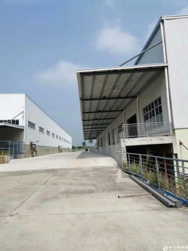 黄埔独院钢结构高台仓库出租900平，丙二类消防。