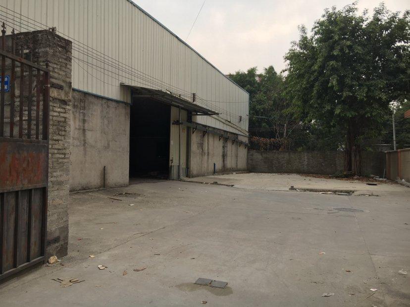 人和东华工业区新出一楼钢构厂房仓库1000平出租、滴水七米