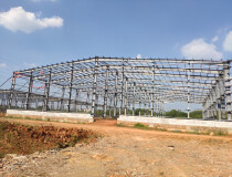 黄陂滠口工业园区全新钢构出租。