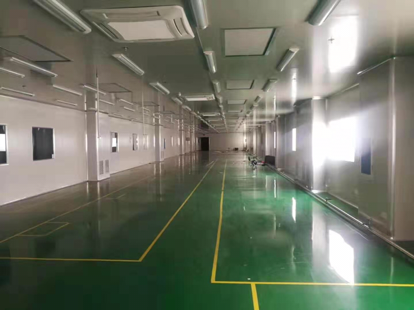 二楼无尘车间厂房按实际面积2100平可以分租东莞高埗下江城
