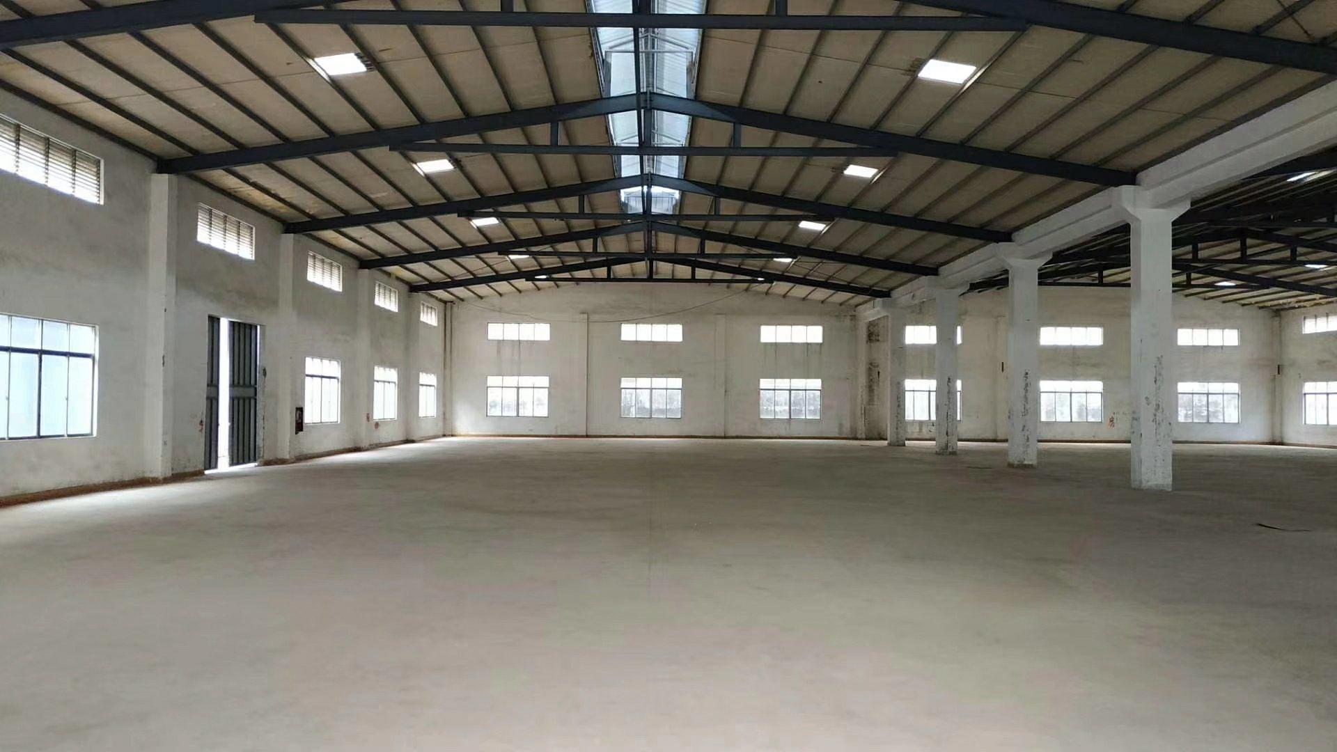 惠州市惠阳区新空出超靓单一层钢构5000平方米厂房出租