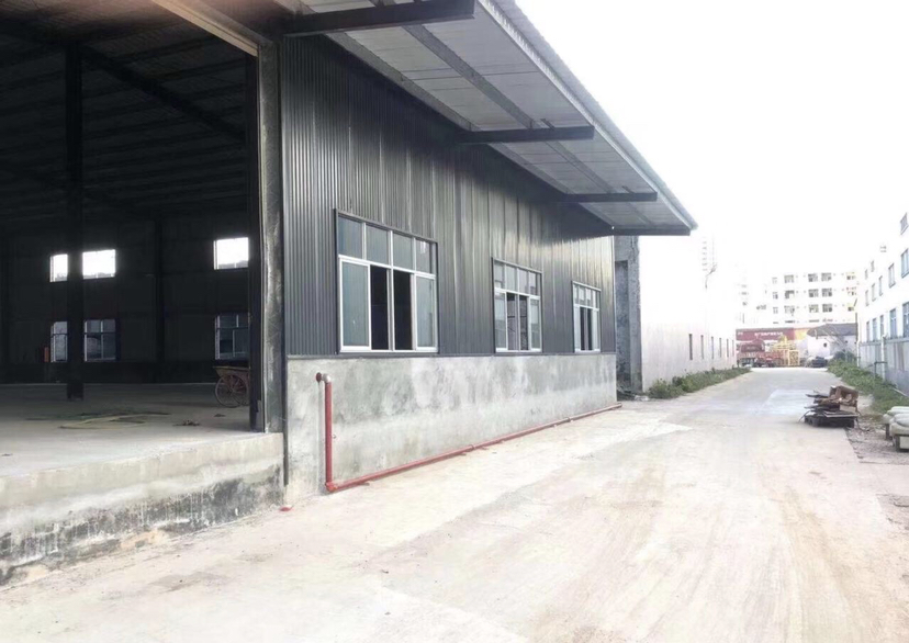惠州市园洲镇自建标准9米钢构物流仓库3200平方出租