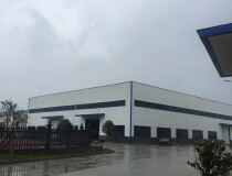 江背镇工业园钢结构8000平米厂房，带行车，带专电