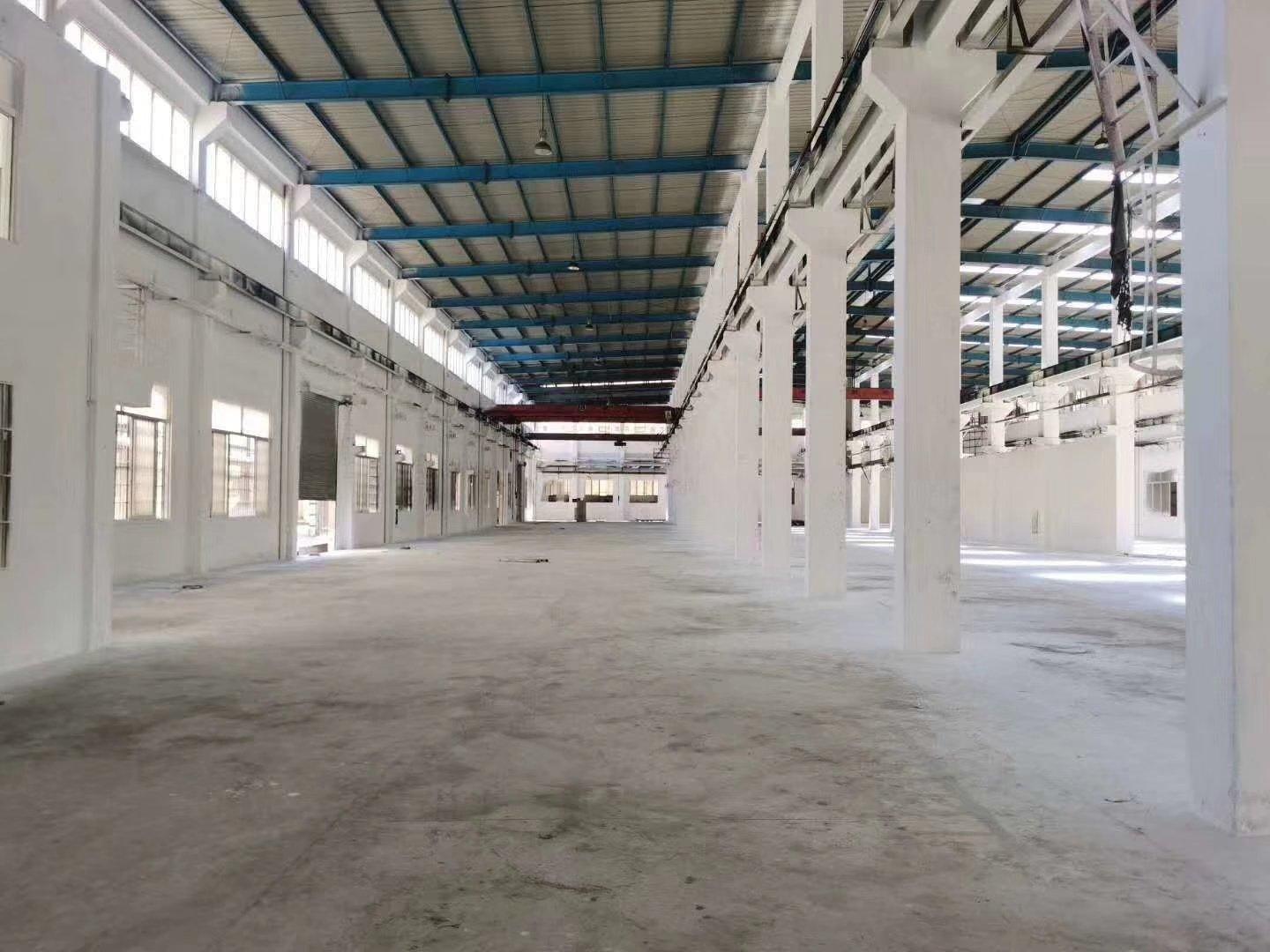 明城新出1楼单一层20000平米钢构厂房仓库出租大小可分租