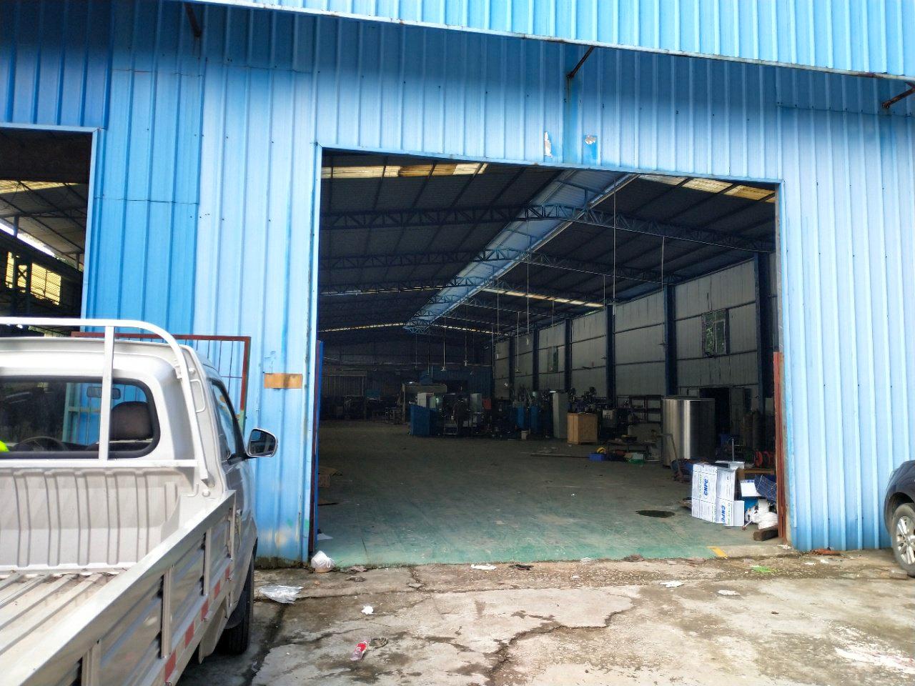 广州新塘黄埔交界750平独院单一层钢构厂房出租可做生产仓库