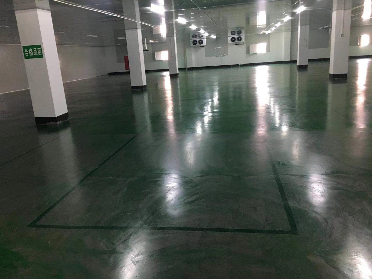 白云湖工业区独院6800平方全新地坪漆厂房仓库带1.3米卸货
