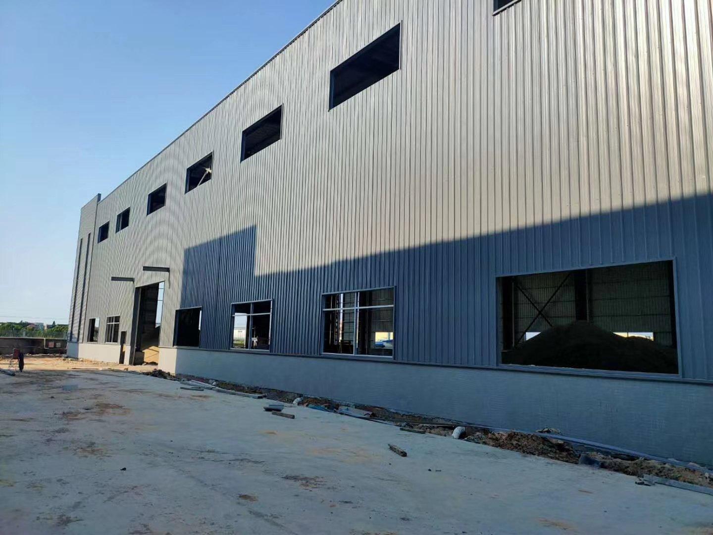 高埗镇全新单一层钢构厂房1000平高7米仓库压铸纸箱机械设备