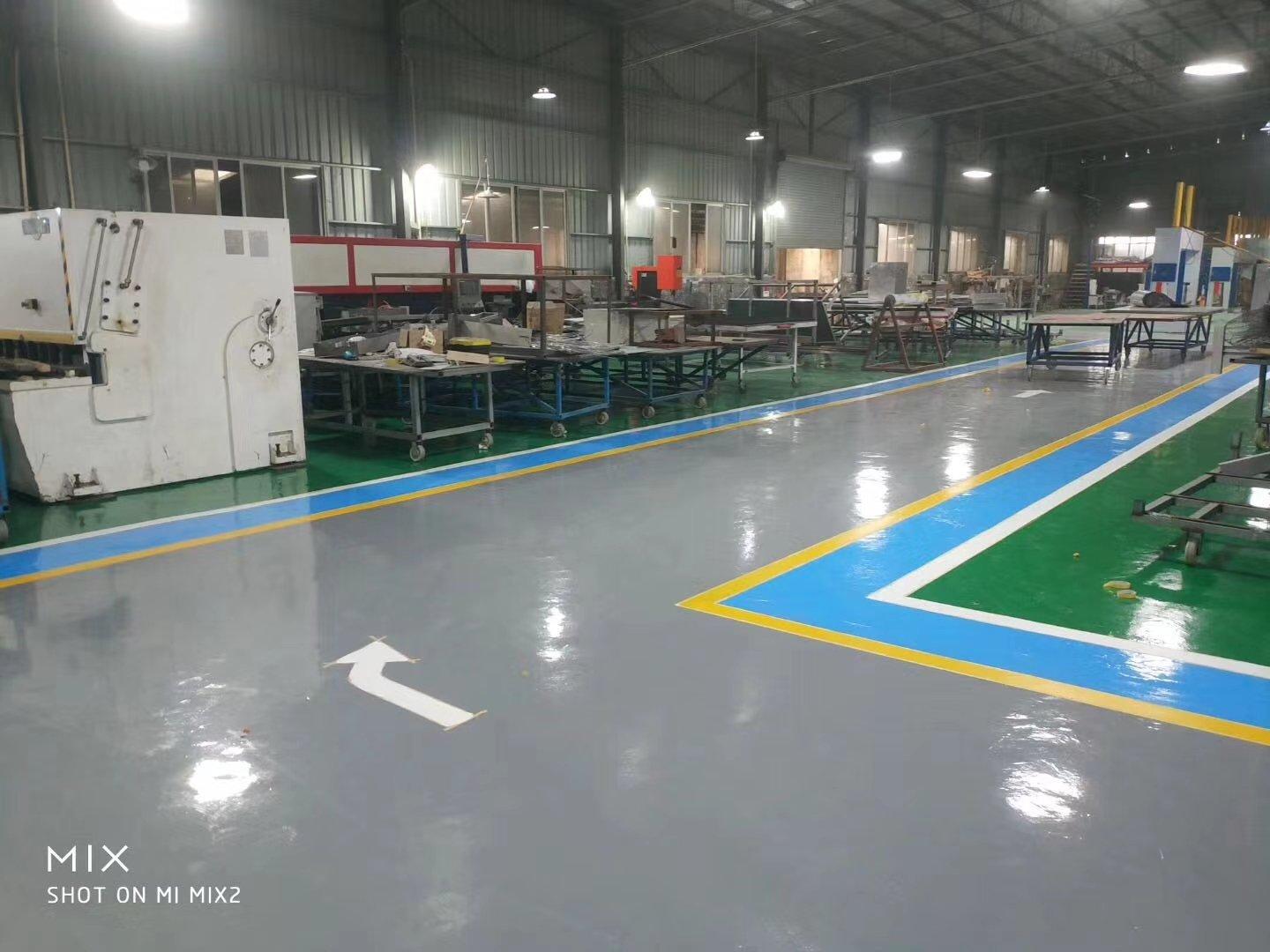 黄埔开发区新出单一层厂房仓库3000平方，带有全新地坪漆。