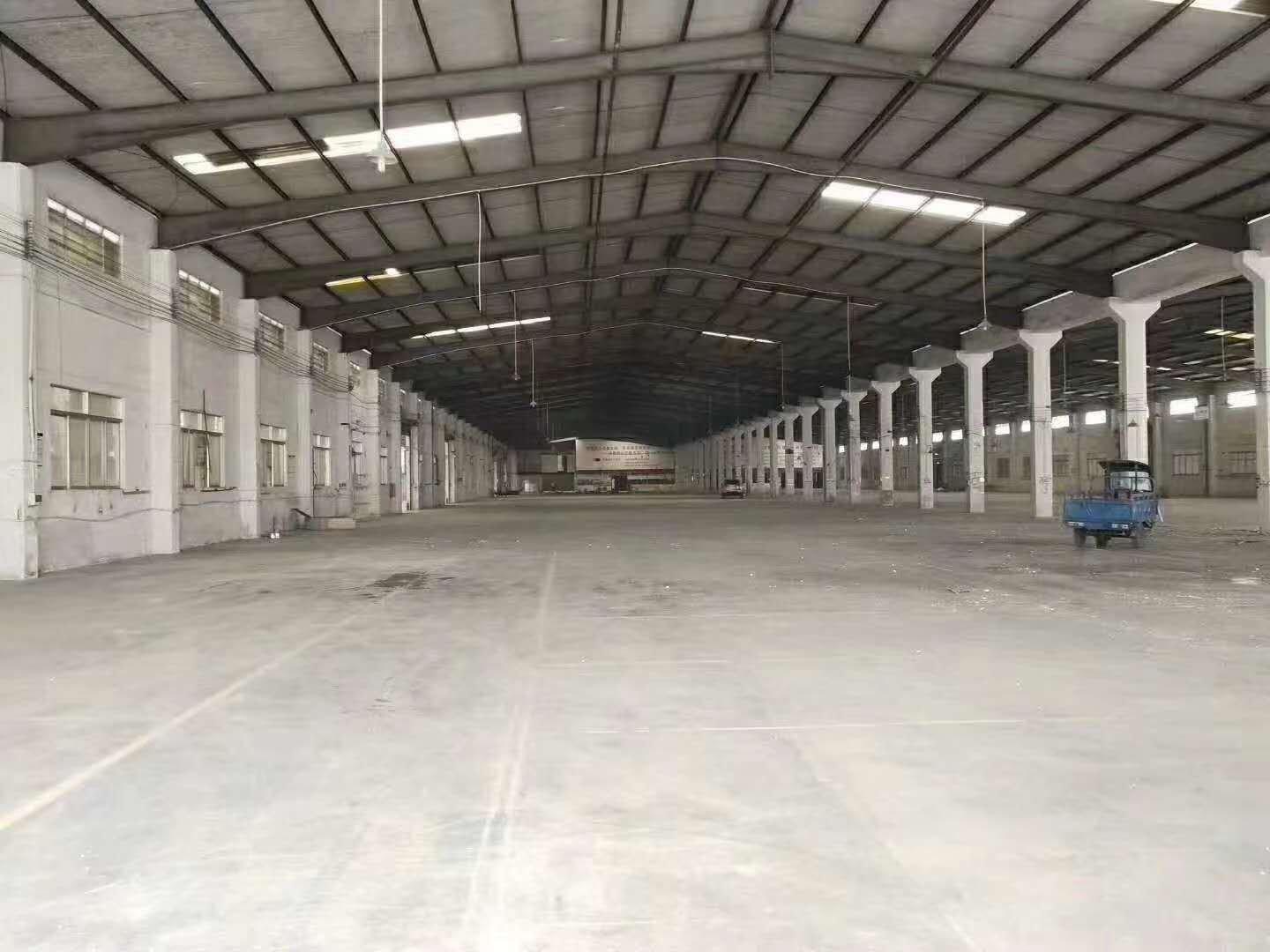 南庄单一层8000平米钢构厂房仓库出租可分租空地大
