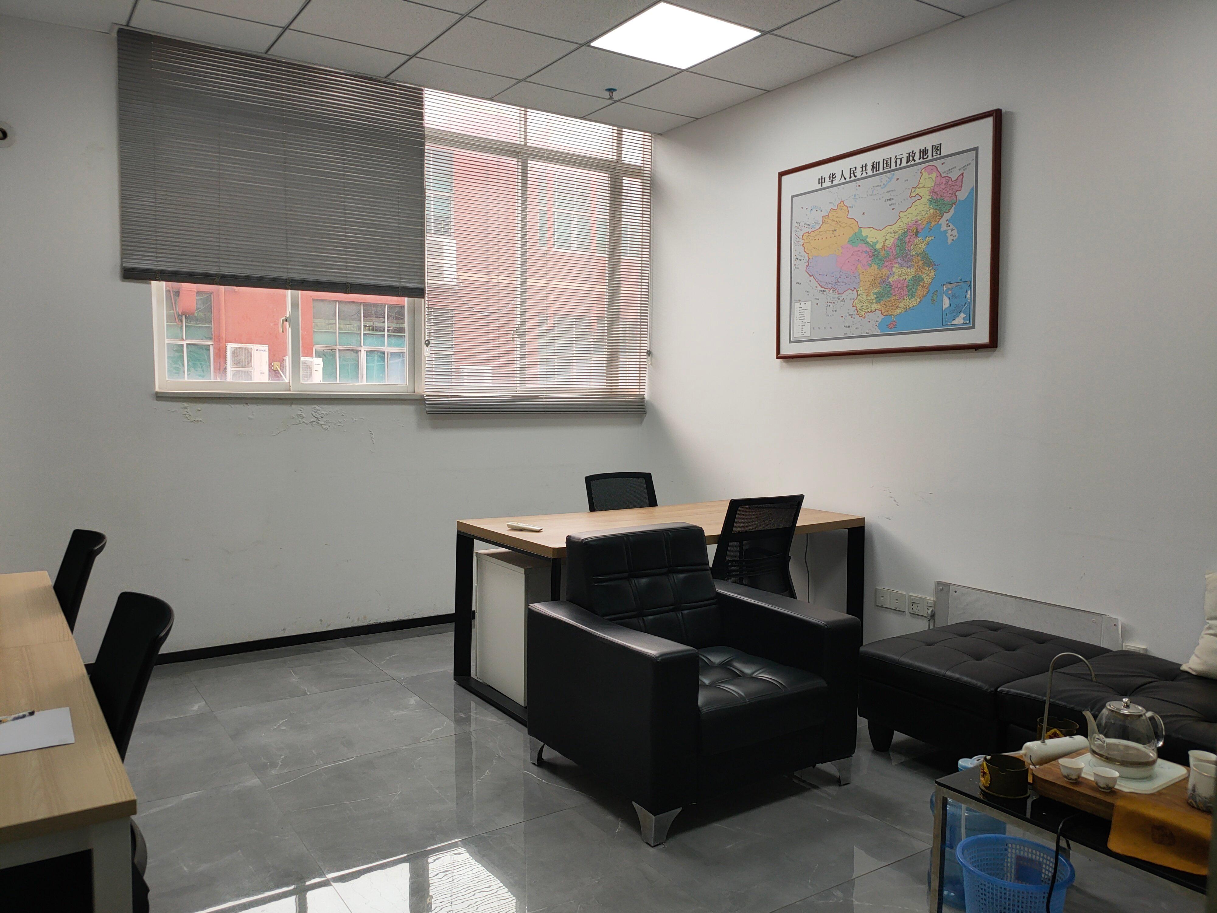 公明上村北环大道精装修小面积办公室，配办公家私空调