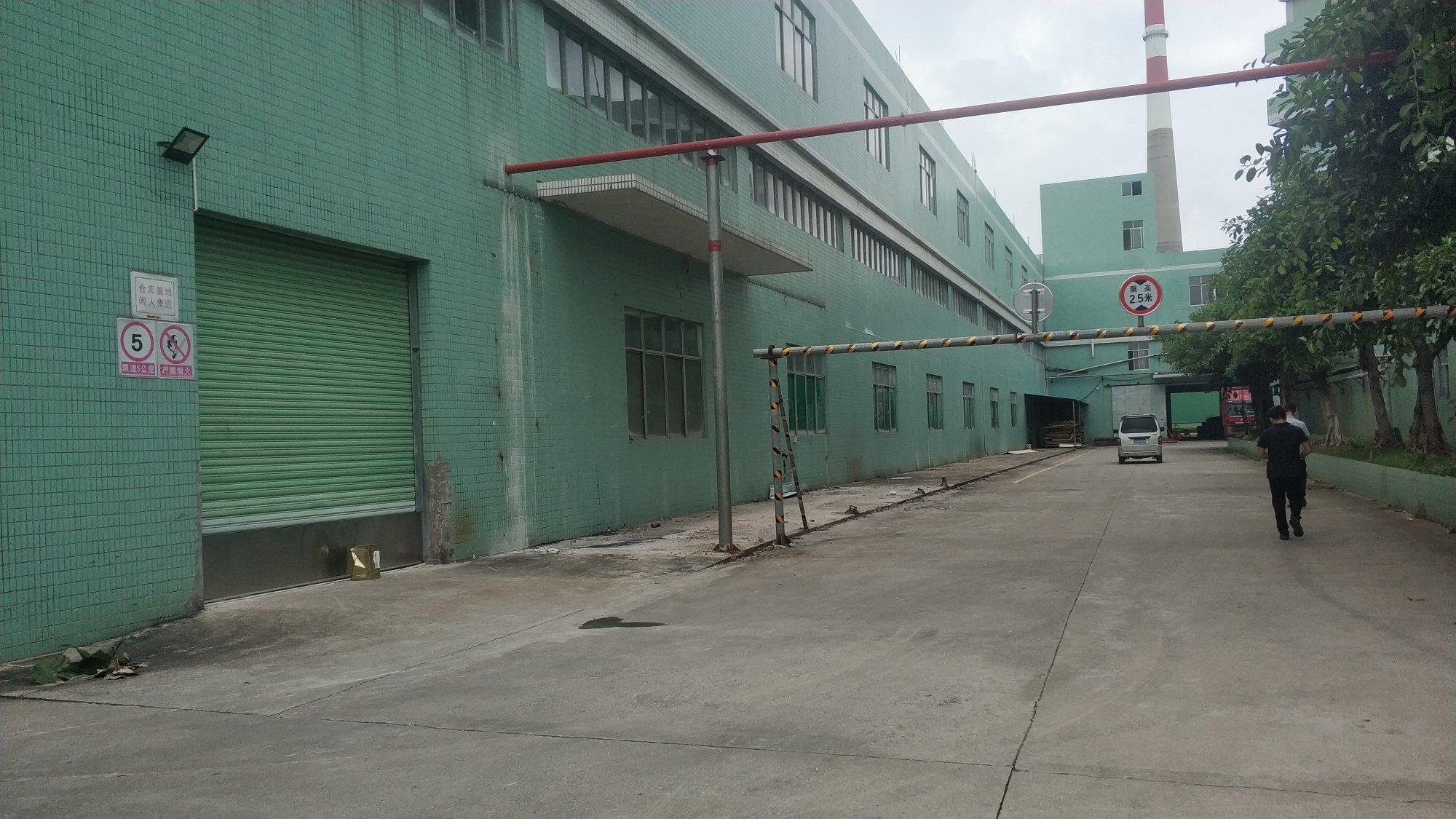 新塘太平洋工业区原房东一楼标准厂房仓库出租实际面积没有公摊