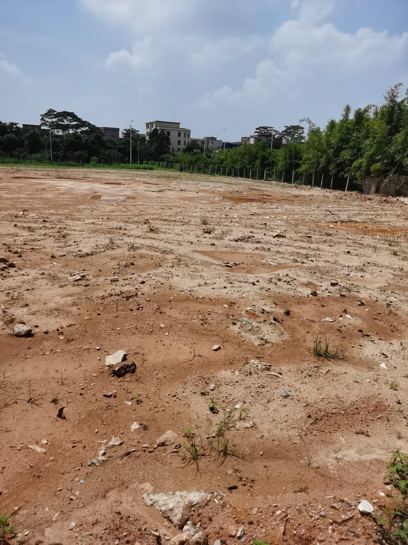 新出空地100亩，可硬化2