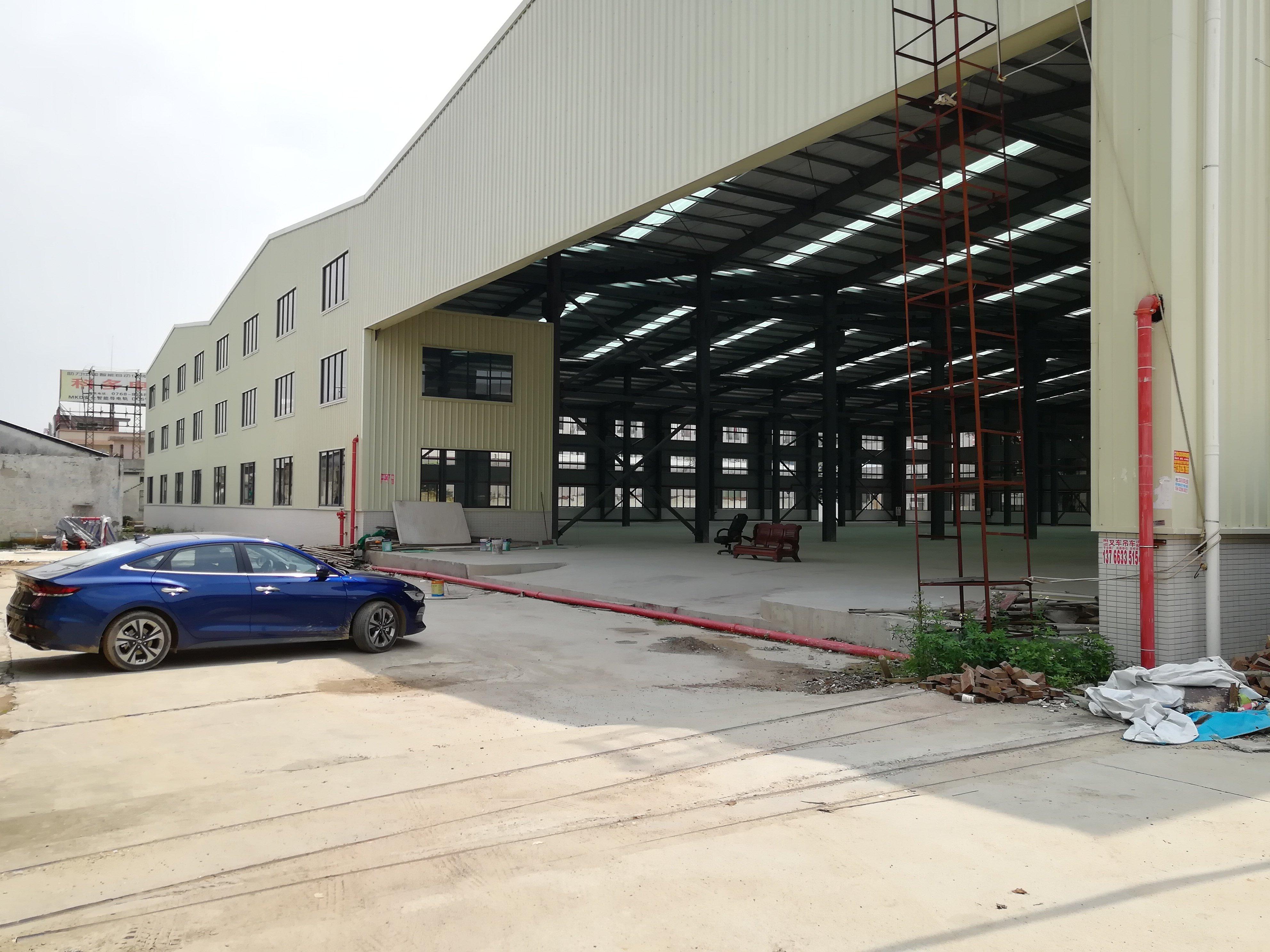 高明新出单一层钢结构12000平米厂房仓库价格实惠